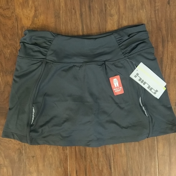 Hind Shorts Hind Womens Gray Athletic Skort Sz Xs S M New Poshmark